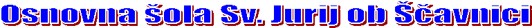 Osnovna ola Sv. Jurij ob avnici